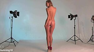 Blonde Teen Nude With Hazel Eyes