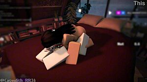 after threesome, she has one-on-one sex with follower in session six