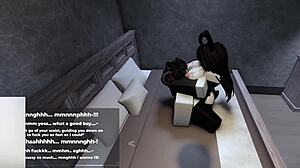 Roblox Bunny-Girl Hops On My Cock Until She Gets Filled Up