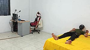 Young 18+ Step Sister Sits While I Masturbate For Her