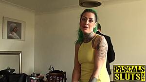 Tattooed hottie Phoenix in rough sex 😈
