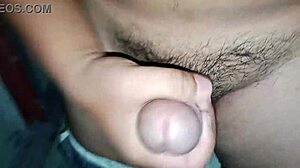 Pinoy Handjob off My Hairy Cock Creampie!