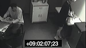 Slut pisses in rival's lunch at work