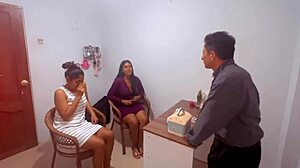 busty lesbians ask priest to purify them with hard sex