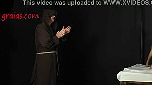 Amazing Brunette Babe Punished