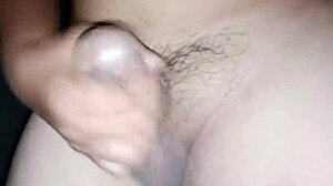 Pinoy Handjob off My Hairy Cock Creampie!