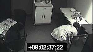 Slut pisses in rival's lunch at work