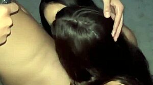 Public encounter with cousin and girlfriend on the beach