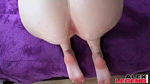 Blonde Vixen Isabell Moon Filled From All Holes