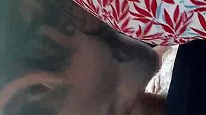 Wow, She Swallows Cum in Colorado Car Blowjob!