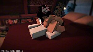 after threesome, she has one-on-one sex with follower in session six