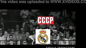 une union soviétique sauvage a écrasé un petit club espagnol