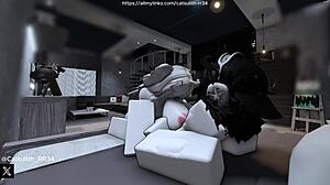 quietly fucking fan on bed