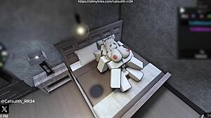 quietly fucking fan on bed