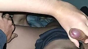 Couldn't resist jerking off to that dick