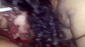 My prostitute giving a massage and blowjob