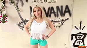 Angelina Castro uses strap-on on submissive Cristi Ann