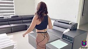 Hot Spanish Milf Enjoys Huge Cock Anal