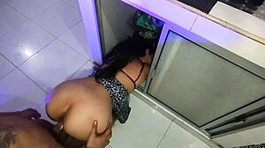 Chubby Girl Gets Bent Over For Blowjob And Fucking