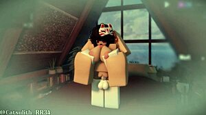 after threesome, she has one-on-one sex with follower in session six