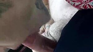 Wow, She Swallows Cum in Colorado Car Blowjob!