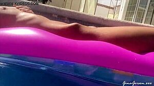 Blonde Teen's Clothes RIPPED During Ibiza Trip!