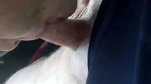 Wow, She Swallows Cum in Colorado Car Blowjob!