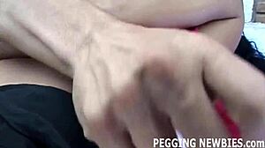 your first pegging with my strapon will hurt a bit