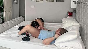 Alexa Chains Delivers Intense Sloppy Blowjob And Wild Sex Behind The Scenes