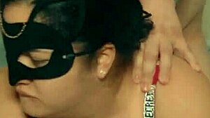 im a hot little bbw latina, miari mayas, riding in cowgirl with small tits showing