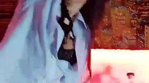 Colombian Amateur Masturbates with Toys Publicly