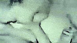 Horny housewife loves two cocks