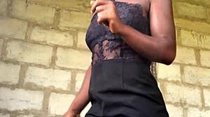 crazy bitch shows naked in thong to strangers 😜