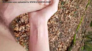 outdoor forest self-pleasure adventure