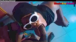 Hardcore standing banging with queen roxy! So intense!