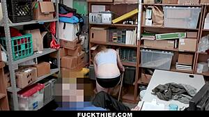 teen suspect caught wandering and bent over for big cock