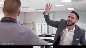 Employees fuck in freeuse office with big tits bbw