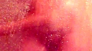 Shy Woman Enjoys A Relaxing Shower Bathing Session