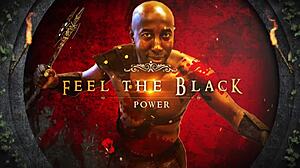 Loirinha with fire in ass gives pussy and pink asshole to well-endowed black guy complete on red