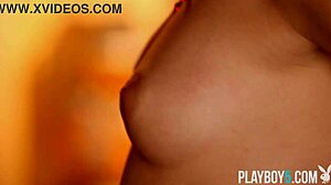 Petite Brunette Milf Kimberly Kisselovich Rips Clothes In Outdoor Striptease.