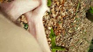 outdoor forest self-pleasure adventure