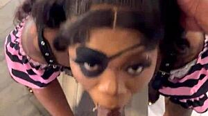 big black cock fucks caribbean ass in doggy