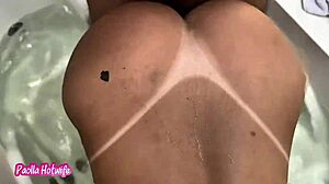 paolla hotwife taking big cock in bath