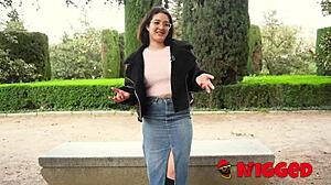 From virgin at 18 to hard interracial cock, but is it cowgirl or blowjob?