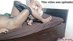 Indian Bhabhi Blowjob Footjob With Devar