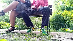 That unflappable mature bbw flashing outdoors made me cum so hard!