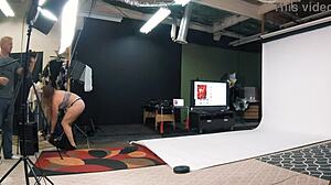 hey, tiffany peirce in naked photoshoot bts 😍