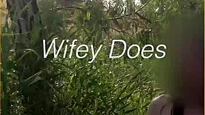 young wife first ever nude walk