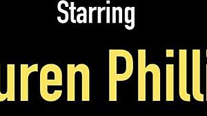 look at big tits lauren phillips finger pussy lips