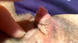 watch this big clit orgasm up close, isn't it intense?